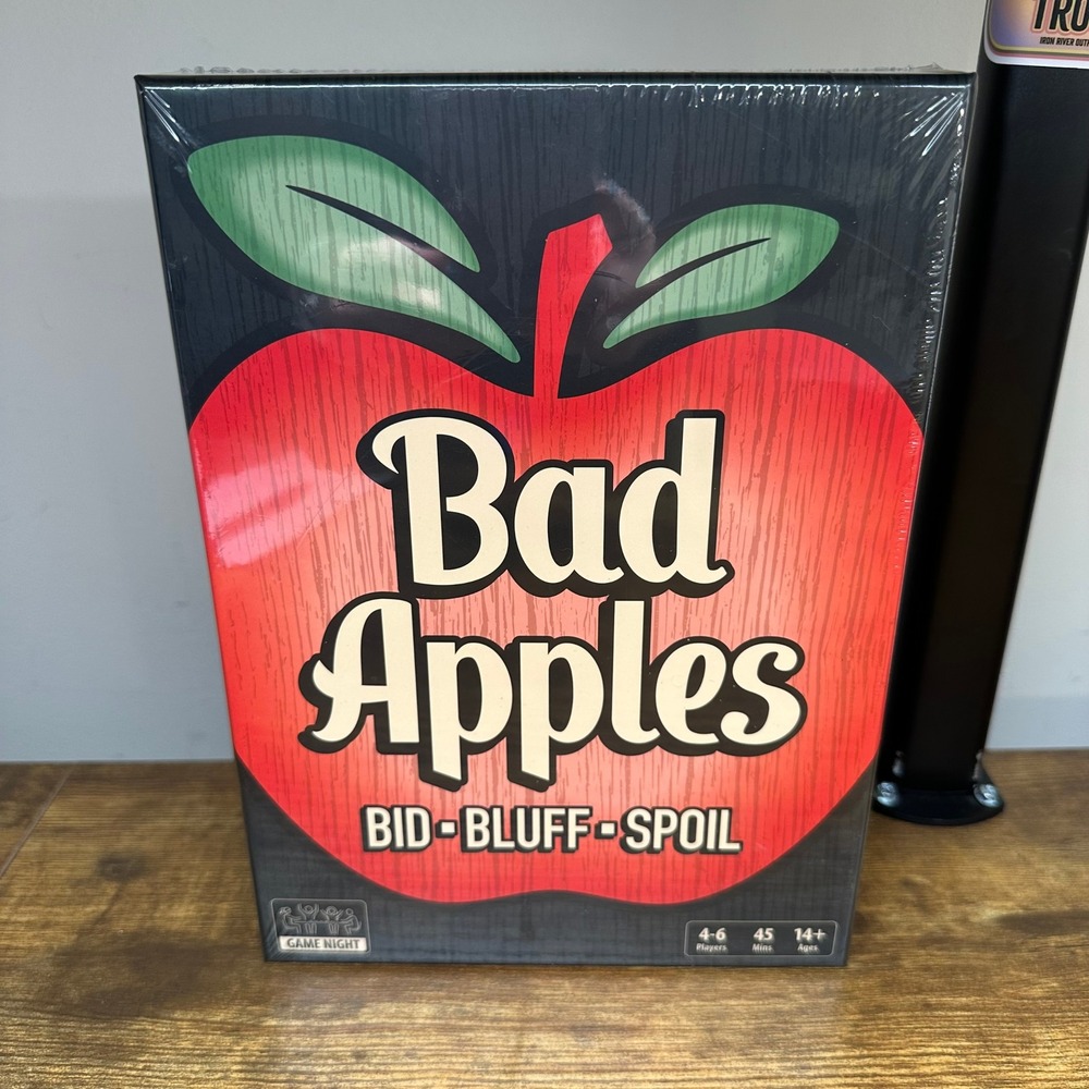 Bad Apples Bid-Bluff-Spoil Board Game Lost Boy Entertainment First Edition New